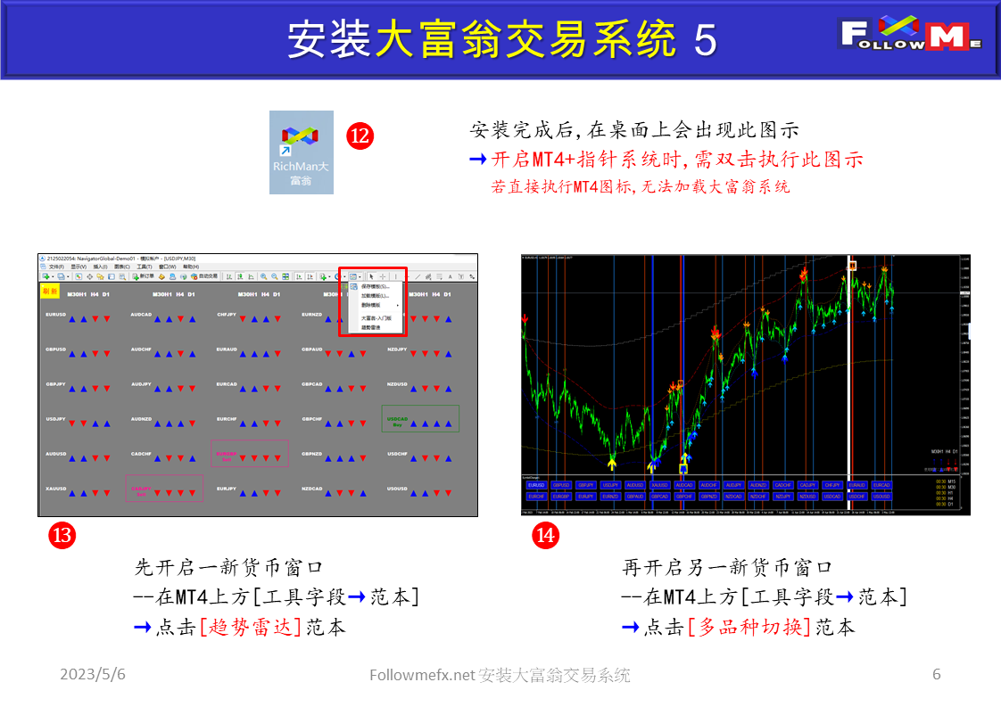 安装FollowMe大富翁交易系统